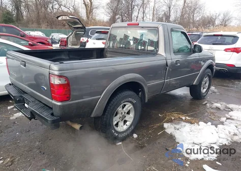2004 Ford Ranger Edge from USA, damaged, VIN 1FTYR11U04TA08877